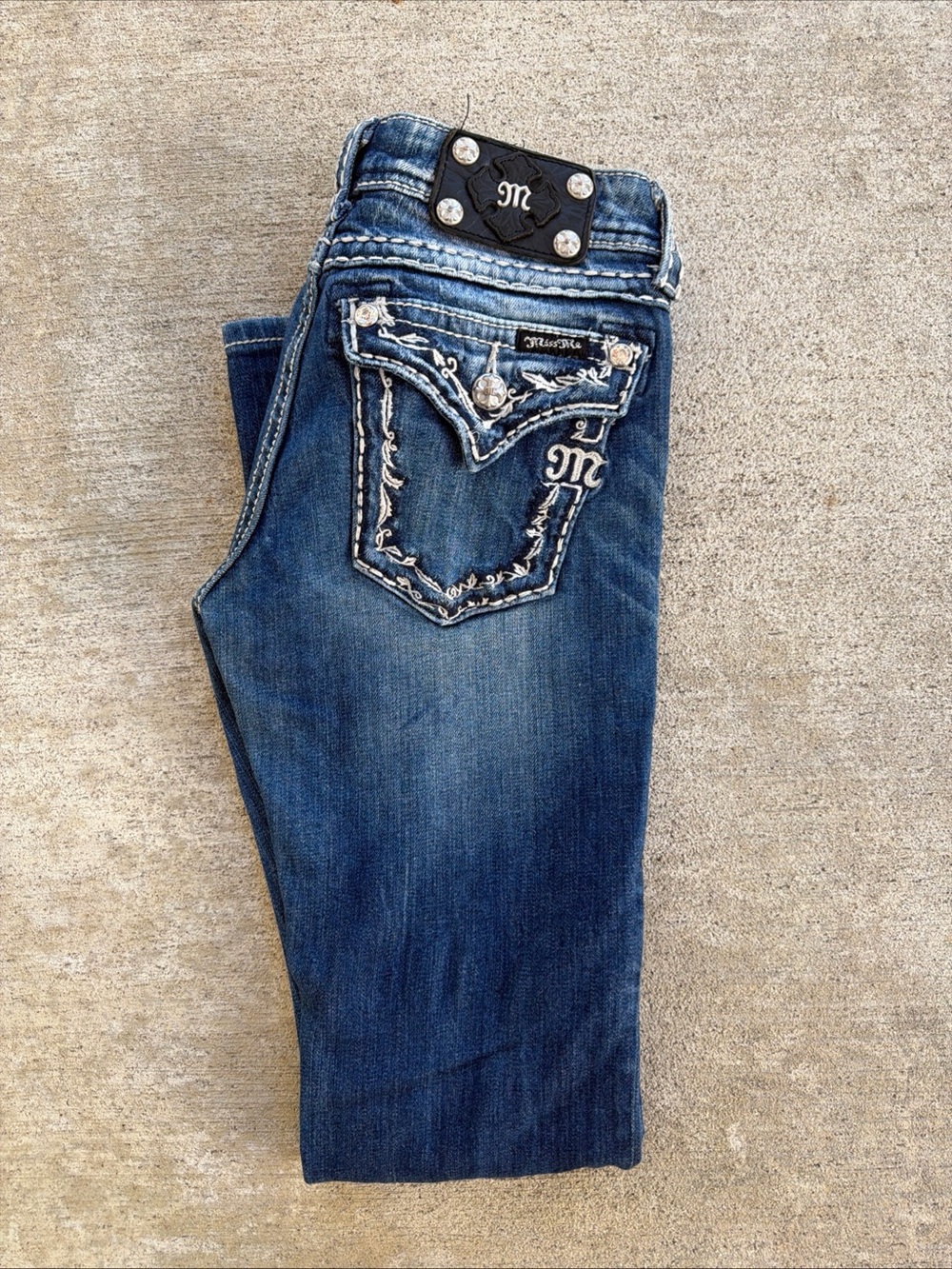 Miss Me Women’s Size 27 Boot Cut Jeans Denim